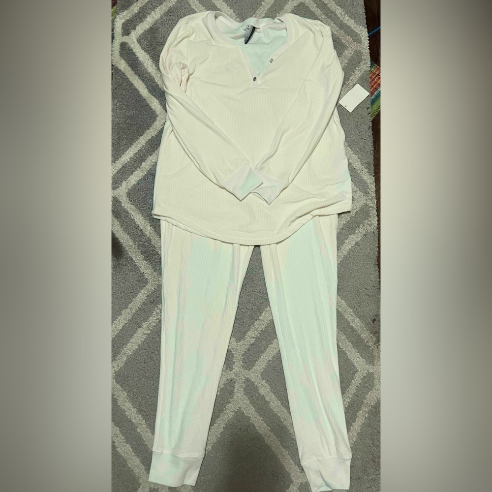 Ivory women’s thermal pajamas/loungewear